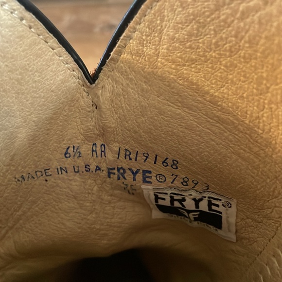 Vintage Frye Western Boots - Picture 2 of 3